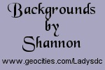 Background Set By Shannon